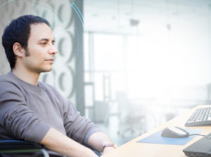 Eye tracking : une technologie au service des handicapés moteurs